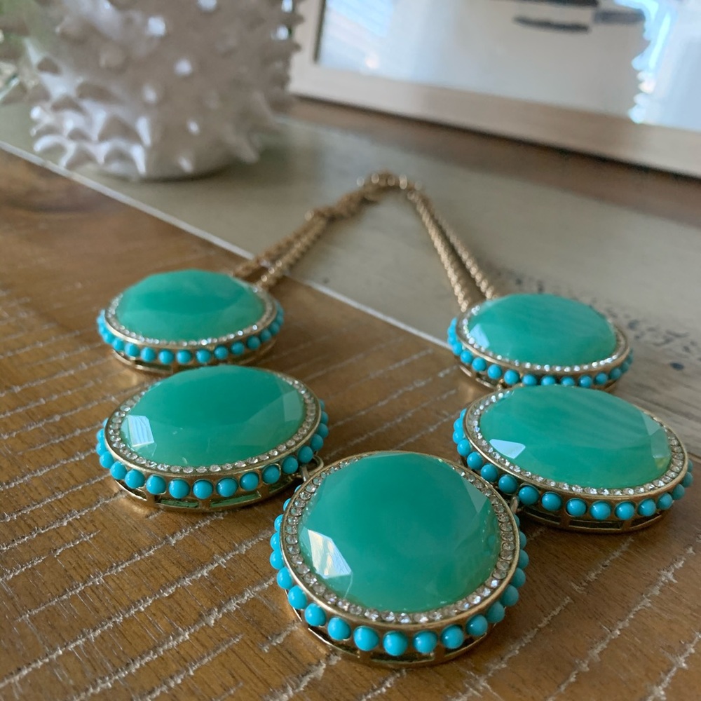 Banana Republic Turquoise Statement Necklace